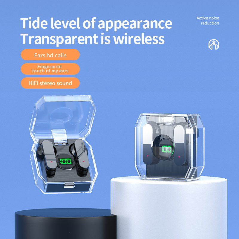 HONGYUAN Noise Cancelling TWS Earphones and Headphones - Hot Sale (K30) - USA Warehouse