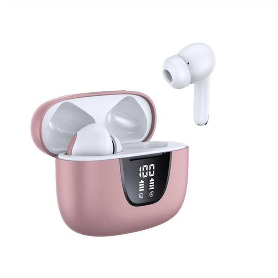 Fancy ENC ANC Voice Activate Bluetooth TWS Wireless Earbuds In-ear Headphone headsets Noise Cancelling TWS Earphone With Display