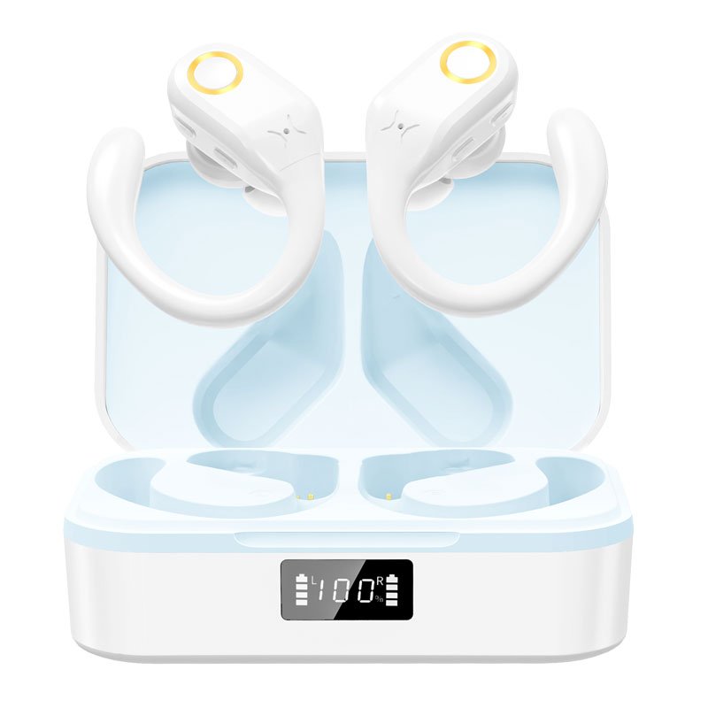 J10 Heavy Bass Noise Cancelling tws Earbuds True Wireless Stereo Enc Hifi Stereo Waterproof Ear Hook Headphone sports earphones