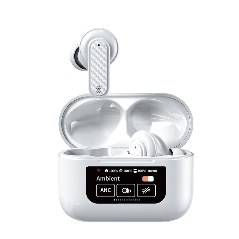 M6 Yw08 A9 pro a10 a11 a12 se60 a9pro wireless earphone earbuds tws headphone auriculares new 2024 ANC touch screen with screen