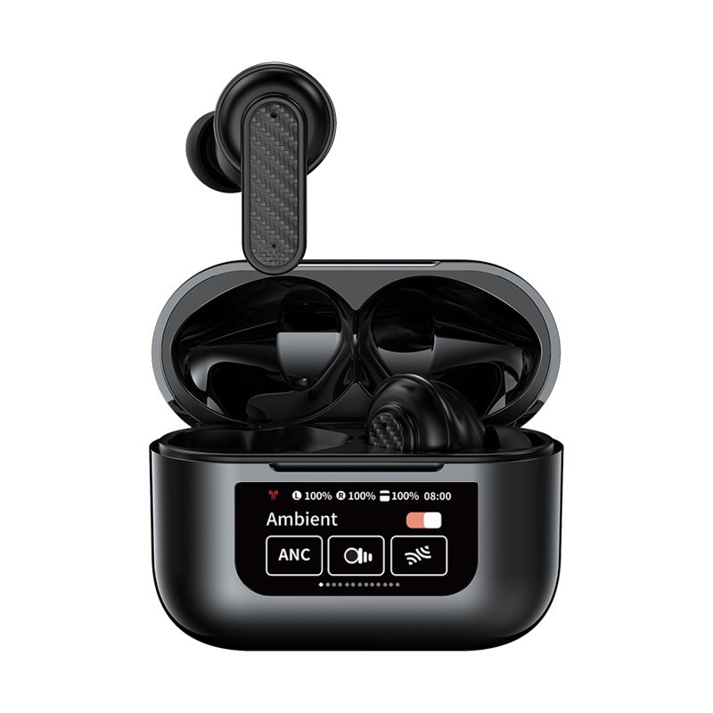M6 Yw08 A9 pro a10 a11 a12 se60 a9pro wireless earphone earbuds tws headphone auriculares new 2024 ANC touch screen with screen