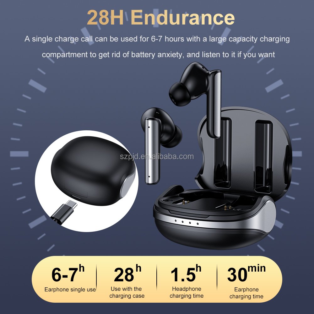 call center headset noise cancelling color earphones TWS Wireless Earbuds Sport gamer hand free headphone