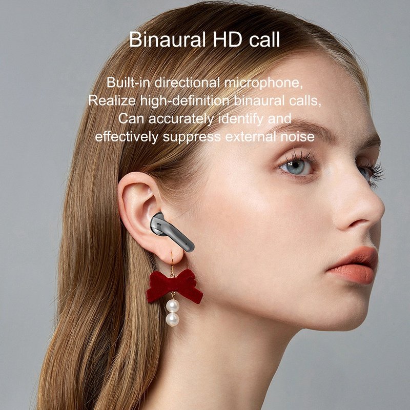 Fashion Design TWS Earphones DX27 Power Display True Wireless Earbuds Round Tumbler Long Battery Life DX27 Headphones For Gaming