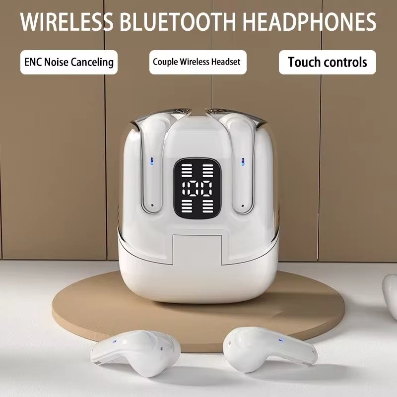 Couple Wireless Earbuds TWS Two Pair Wireless Headphones Noise Cancellation 5.5 Earphones Sports Headsets With Mic for couples