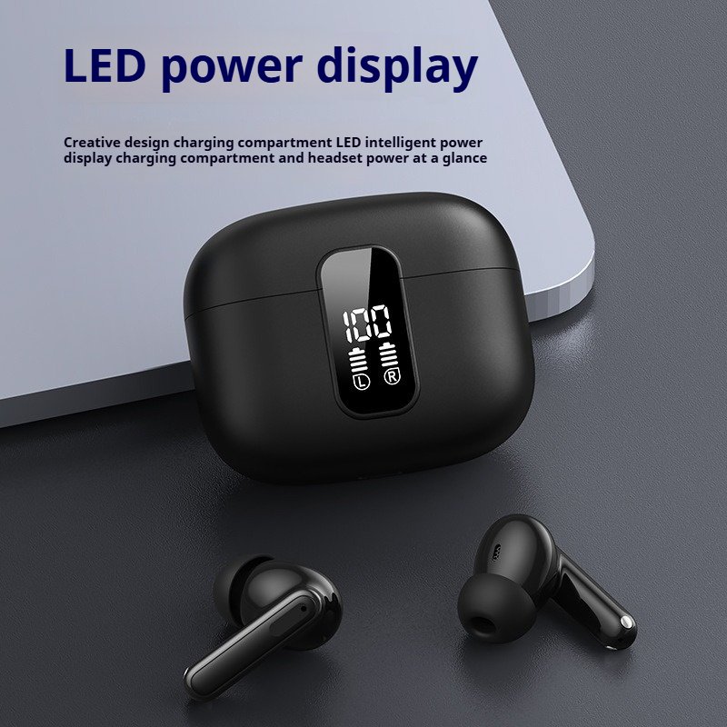 Y40 ANC Wireless Earphones with LED Screen TWS Earbuds Touch Active Noise Cancelling Waterproof Sports Headset Popular Gift
