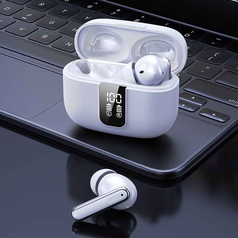 Y40 ANC Wireless Earphones with LED Screen TWS Earbuds Touch Active Noise Cancelling Waterproof Sports Headset Popular Gift