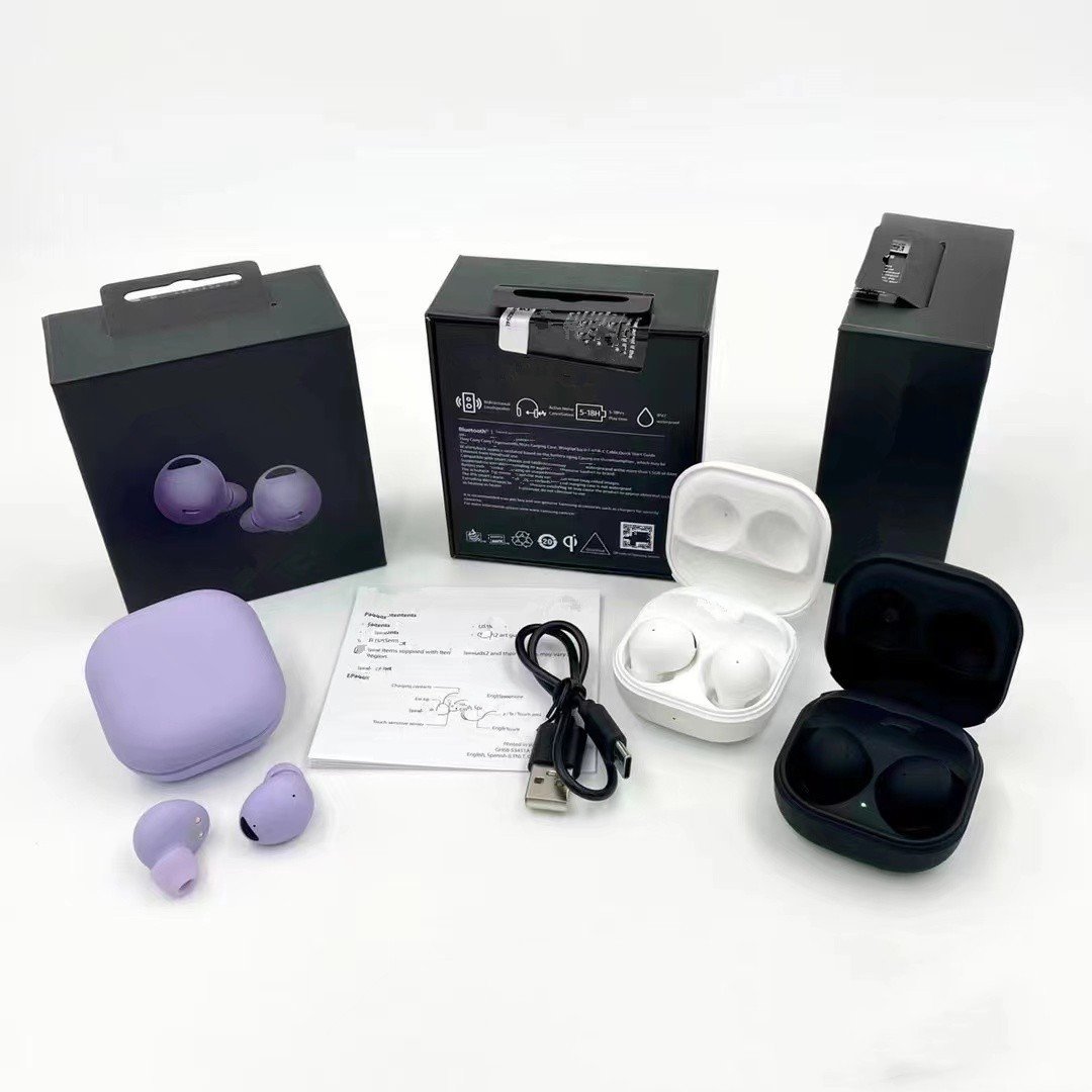 New Arrival Buds 2 Pro Wireless Earbuds Waterproof In-Ear TWS with Noise Cancelling & Gaming Function Pro Wireless Charging