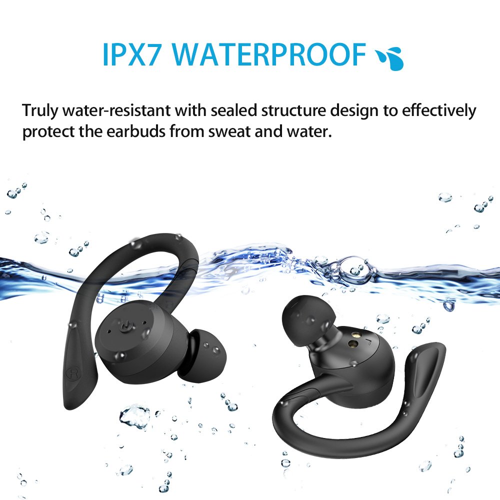 Hot Products Touch Control Bluetooth Earphone Ipx7 Waterproof Wireless Earbuds Tws Earbud & In-Ear Headphones