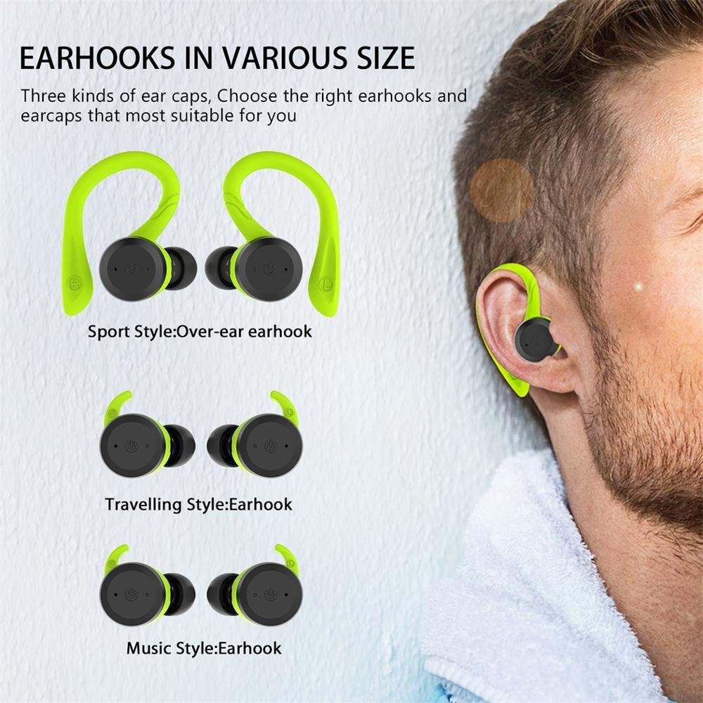 Hot Products Touch Control Bluetooth Earphone Ipx7 Waterproof Wireless Earbuds Tws Earbud & In-Ear Headphones