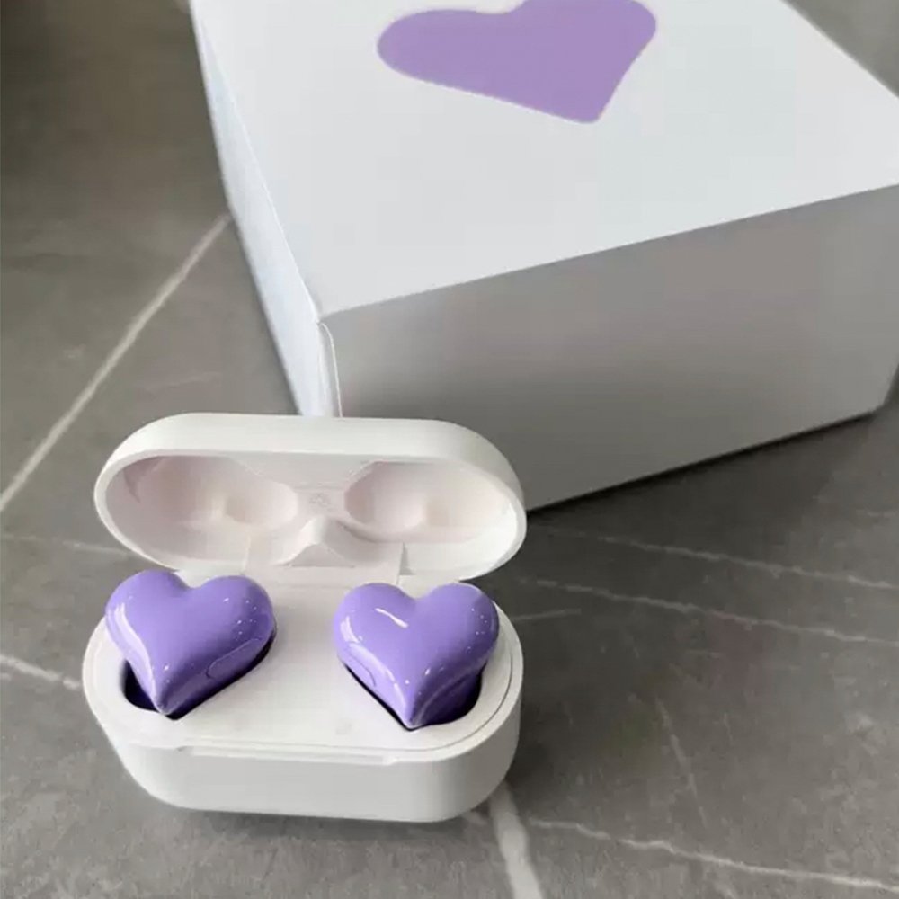 HOT SALE Heartbuds Hear-shaped In Ear Headphones For Girls Wireless Earbuds Cute BT Noise Cancelling TWS Earphone