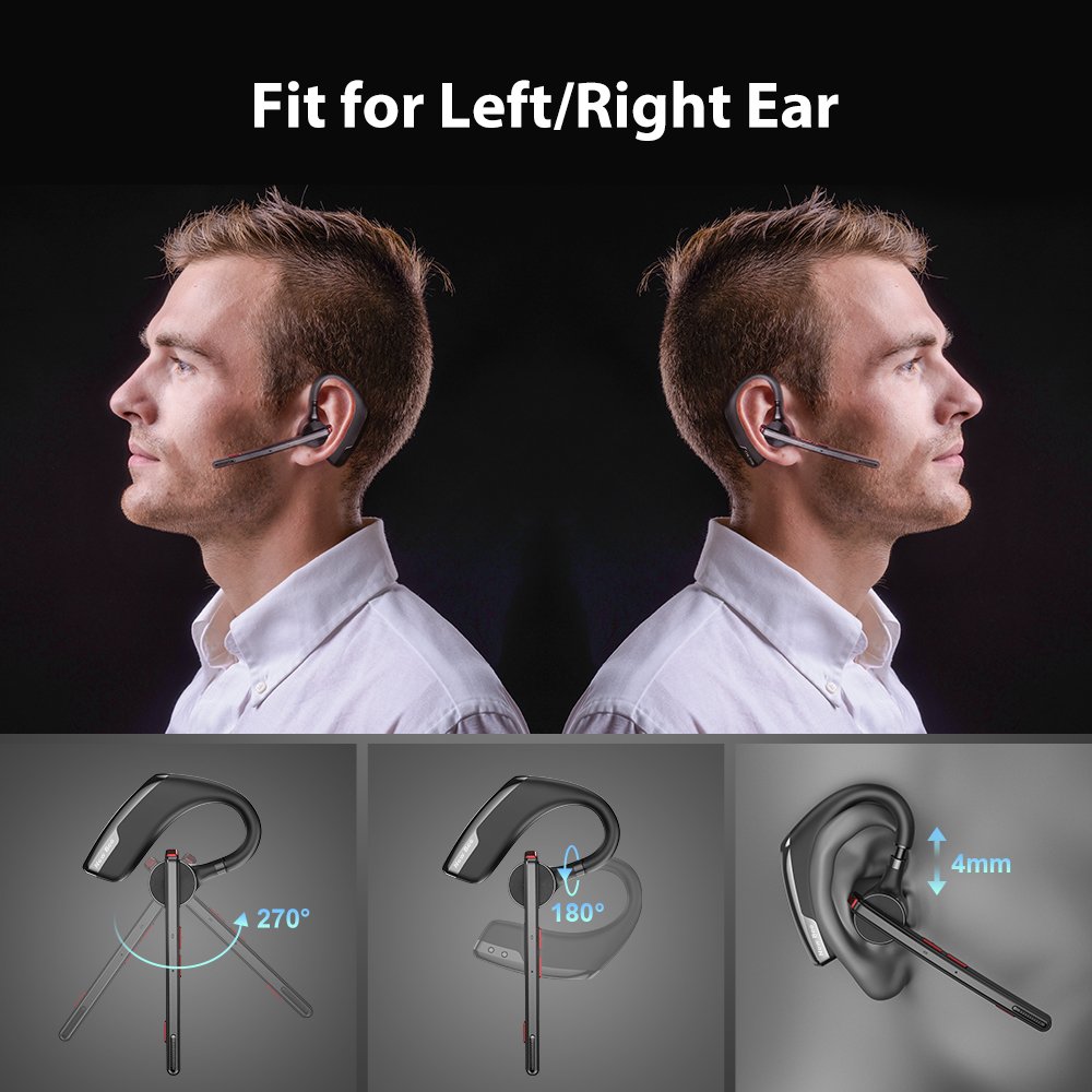 New Bee M51 QCC5.2 Auriculas TWS Earphones Audifonos Bluetooth Wireless Headsets Ear-hook Handsfree Earphones For Phone Calls