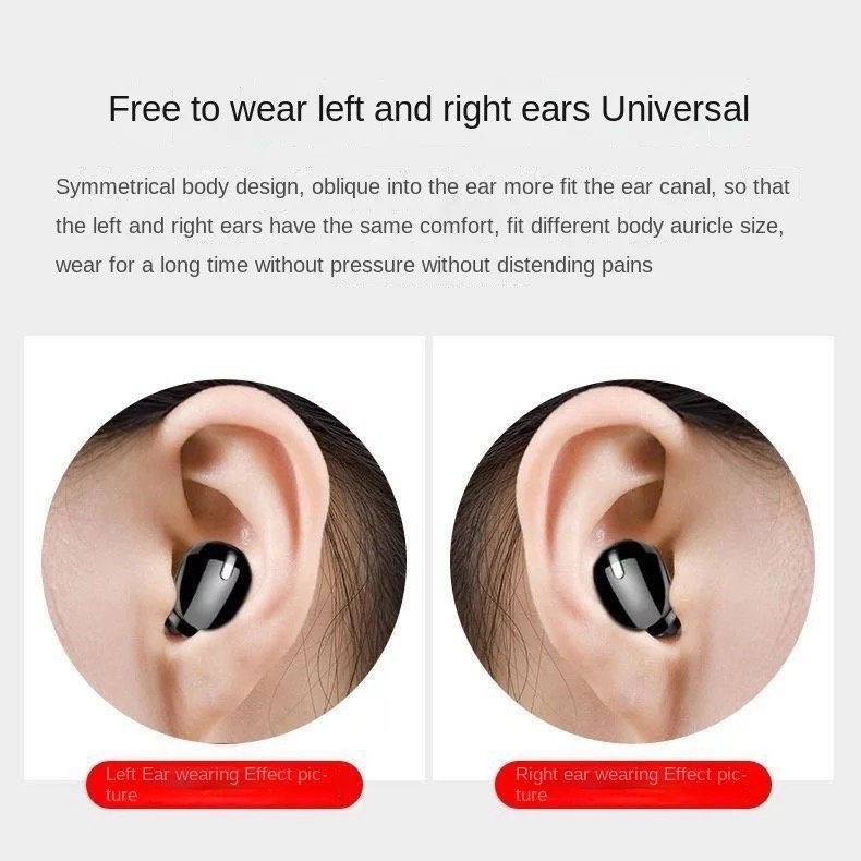 X9 Tws Wireless Headphones Fone BT Earphone In-ear Headset Sports Stereo Noise Canceling Earbuds