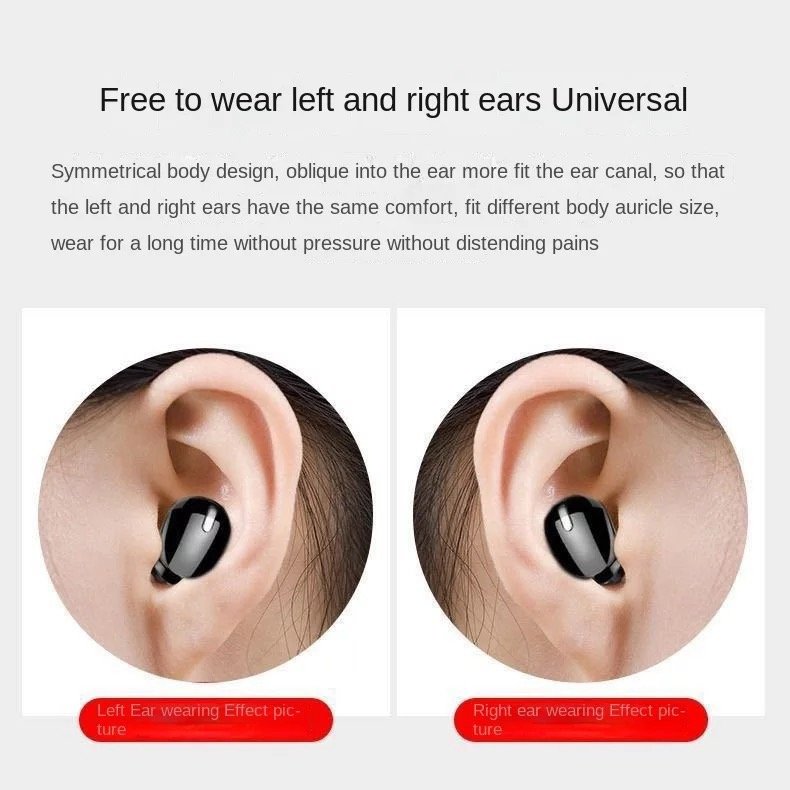 X9 Tws Wireless Headphones Fone BT Earphone In-ear Headset Sports Stereo Noise Canceling Earbuds
