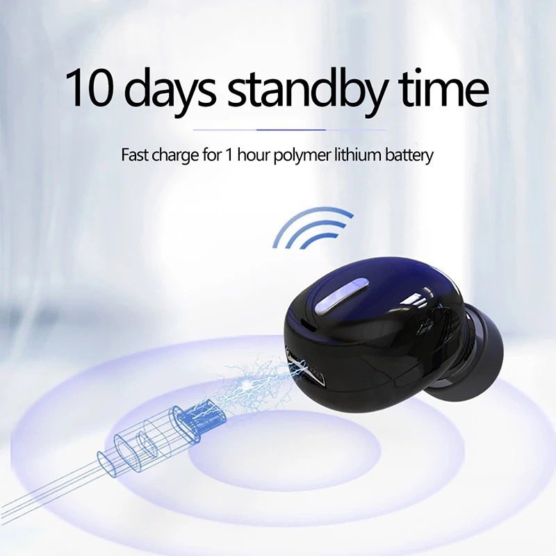X9 Tws Wireless Headphones Fone BT Earphone In-ear Headset Sports Stereo Noise Canceling Earbuds