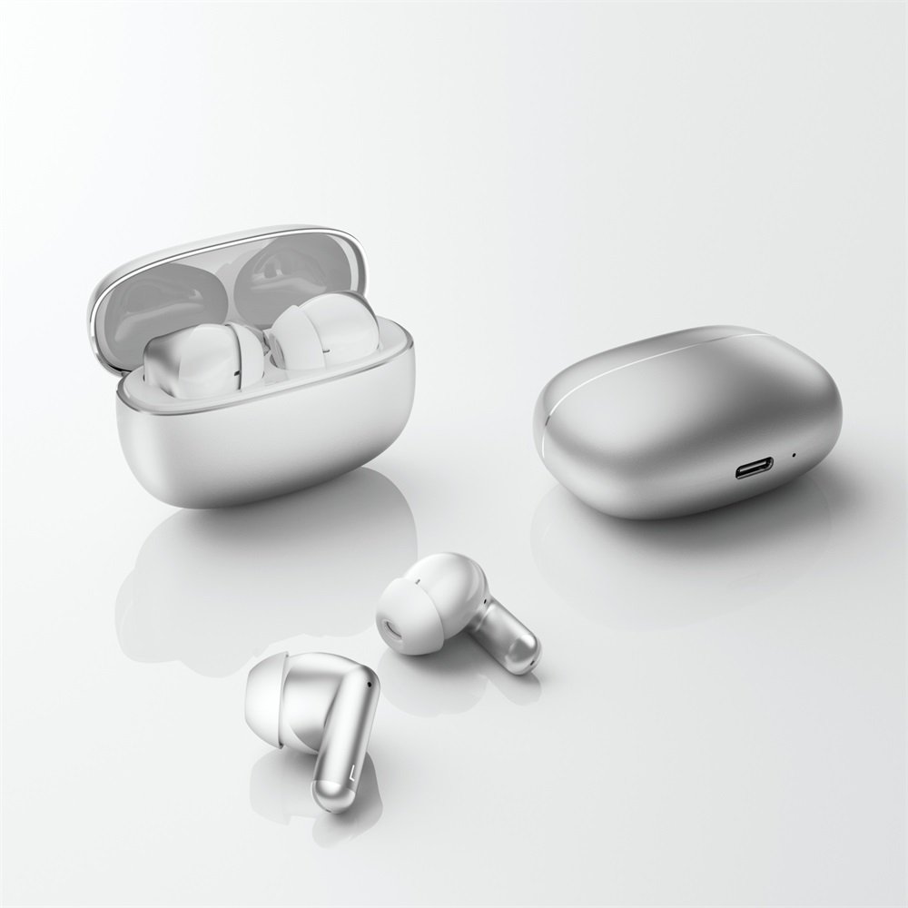 Custom logo Metal ANC TWS earphones headphones Noise Cancelling TWS Earphones & Headphones