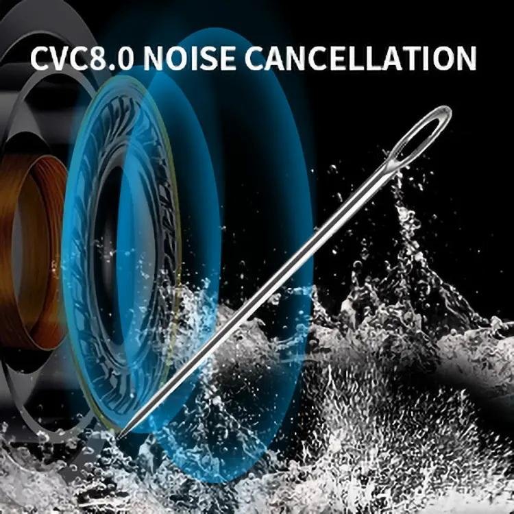 Techsnex Q8 Noise Cancelling Earphones Headphones Ear Buds Wireless Earbuds With Power Bank For Sleep Travel iPhone