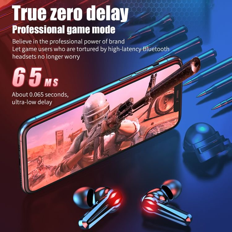 Online Shopping fast delivery TWS Earohones Noise Cancelling Gaming Earphones Wireless Earbuds For Phone