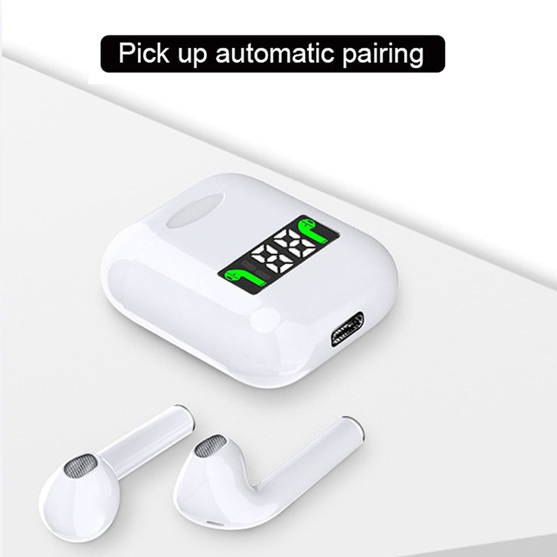 i99 TWS Wireless Earphones Bluetooth Headphones With Led Display Headset Music Earbud Support Wireless Charging With Mic