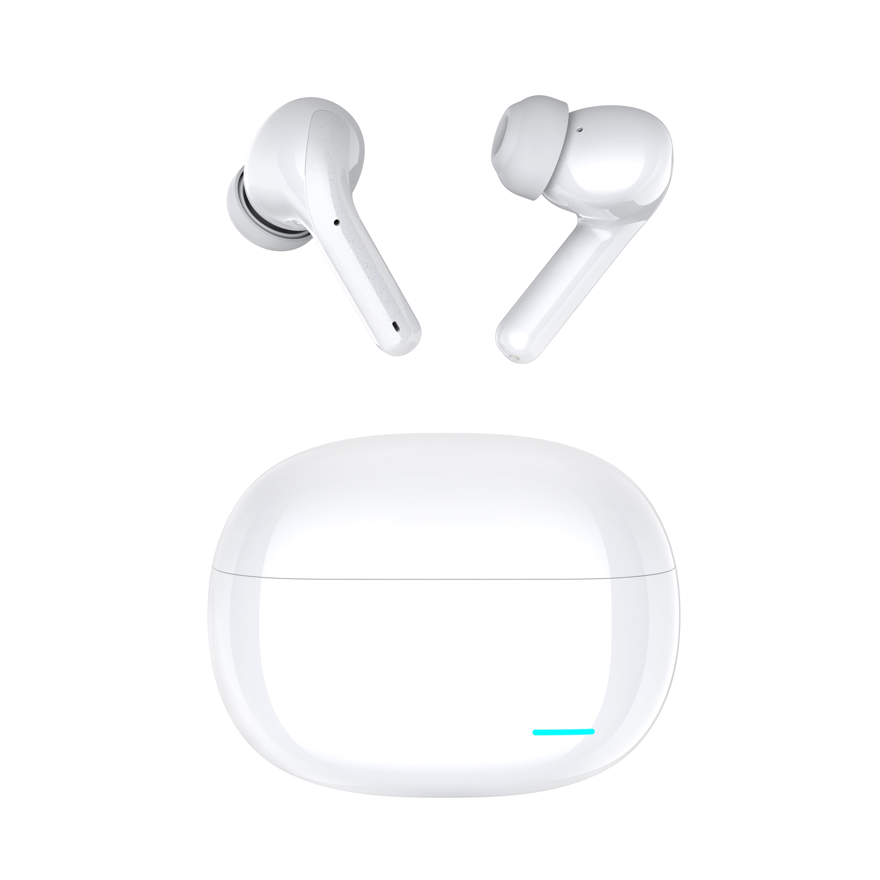 Blue tooth Headphone Wireless TWS Earphone Touch Control 4 Microphones ENC Noise Cancelling HD Call MINI TWS Earbuds
