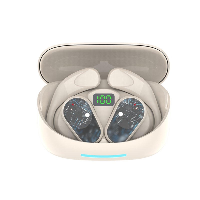 2023 OWS-90 TWS Wireless Earbuds Best Model Touch Digital Display Bluetooth Headsets for Gaming Sports Travel