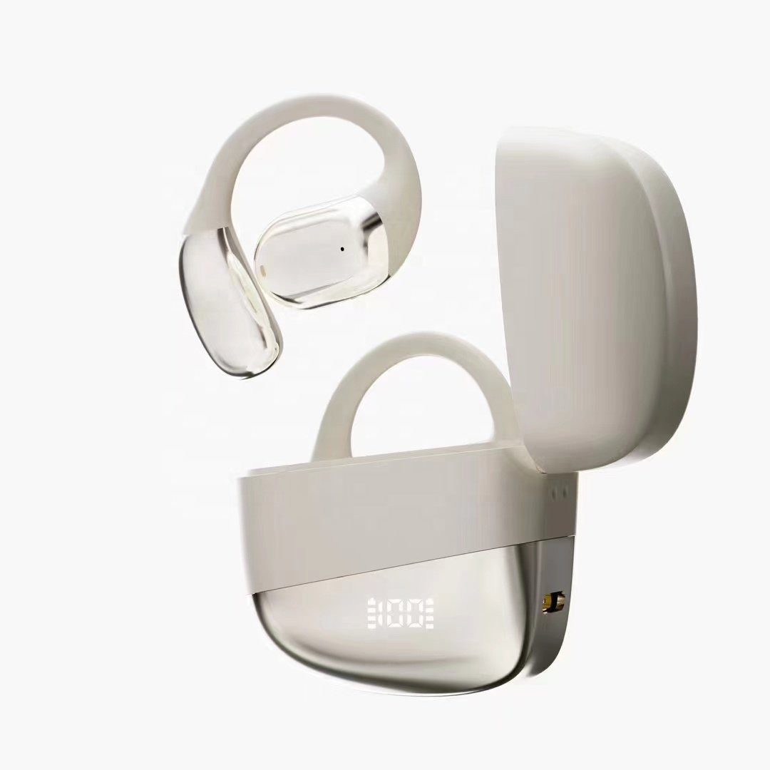 2024 popular open ows wireless small headphones earphone case tws hand free stylish bean mobile phone earphones