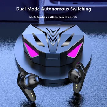 OEM Gamer X15 TWS Earbuds Wireless Headphone 5.0 Earphone Noise Cancelling Gaming Headset Stereo Sound Music In-ear earphone
