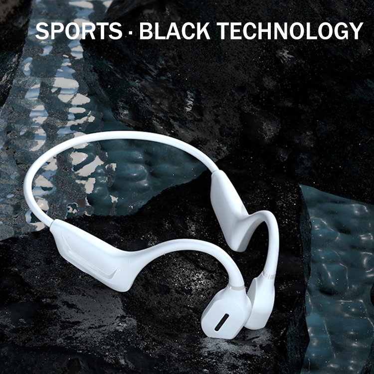 Oem Titanium Alloy Sport Waterproof Swimming Ipx8 Air Bone Conduction Wireless Earphone
