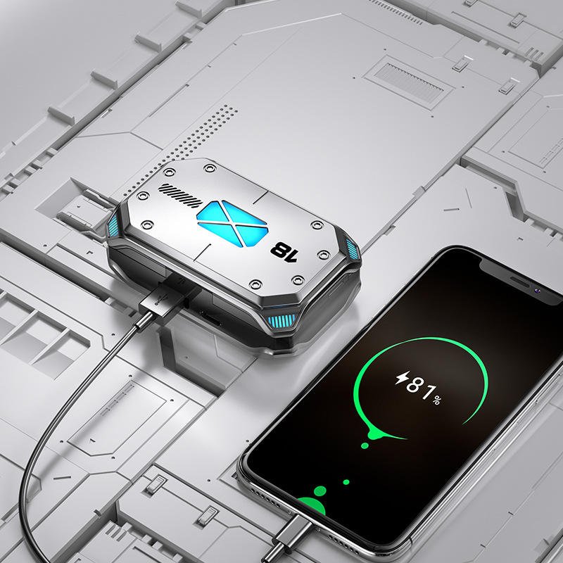 LED Display Bt 5.3 Touch Control Gaming Headset Wireless Earbuds In Ear Earphone M41 Waterproof TWS hifi earphones & headphones