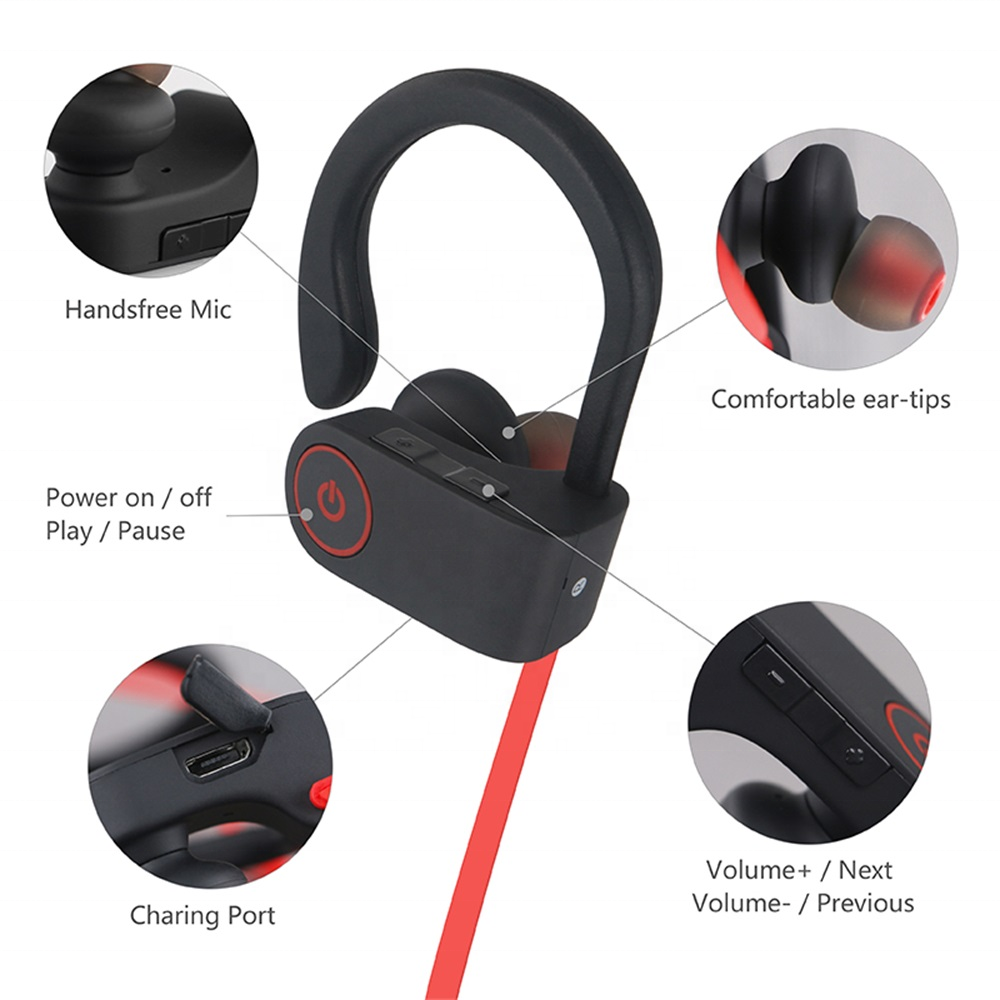 2024 hot sale wireless TWS Earphone U8 In-Ear Sport Earphone Noise Cancelling Stereo Earbuds Headset