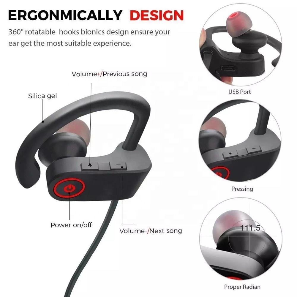 2024 hot sale wireless TWS Earphone U8 In-Ear Sport Earphone Noise Cancelling Stereo Earbuds Headset