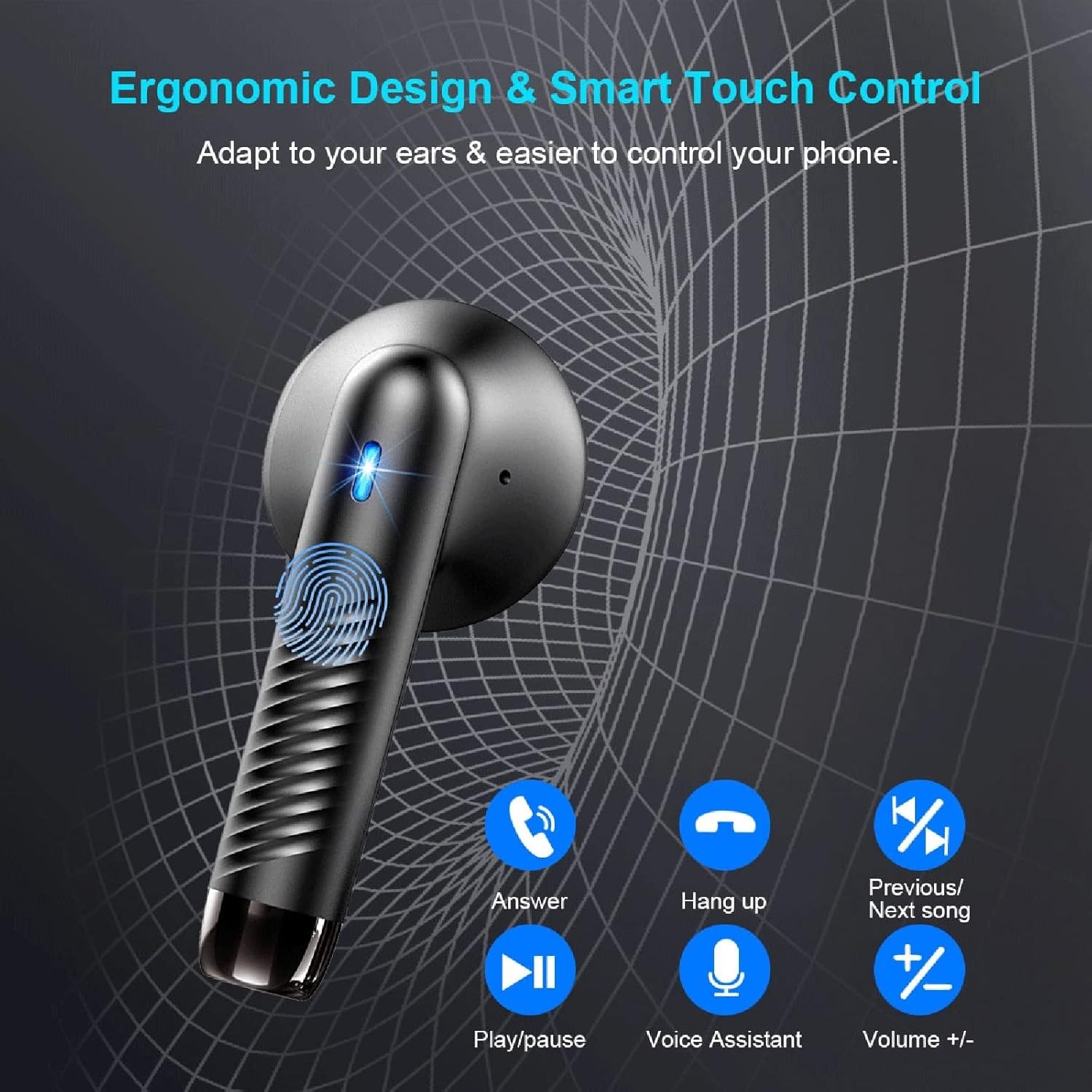 New Trending Auricularess Inalambricos Bluetooth Custom Waterproof Gaming In-Ear Headphones Earbuds Wireless Earphones
