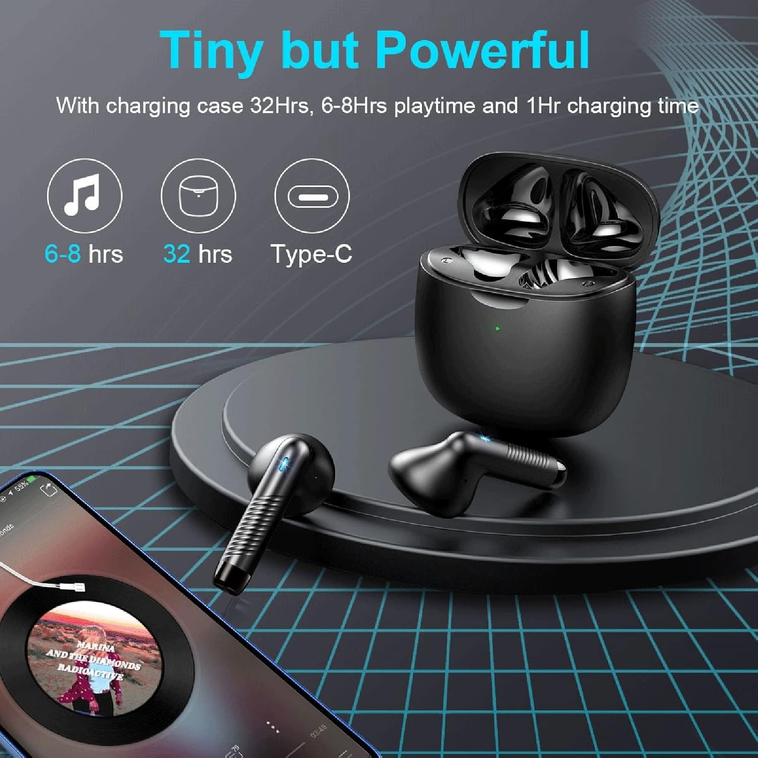 New Trending Auricularess Inalambricos Bluetooth Custom Waterproof Gaming In-Ear Headphones Earbuds Wireless Earphones