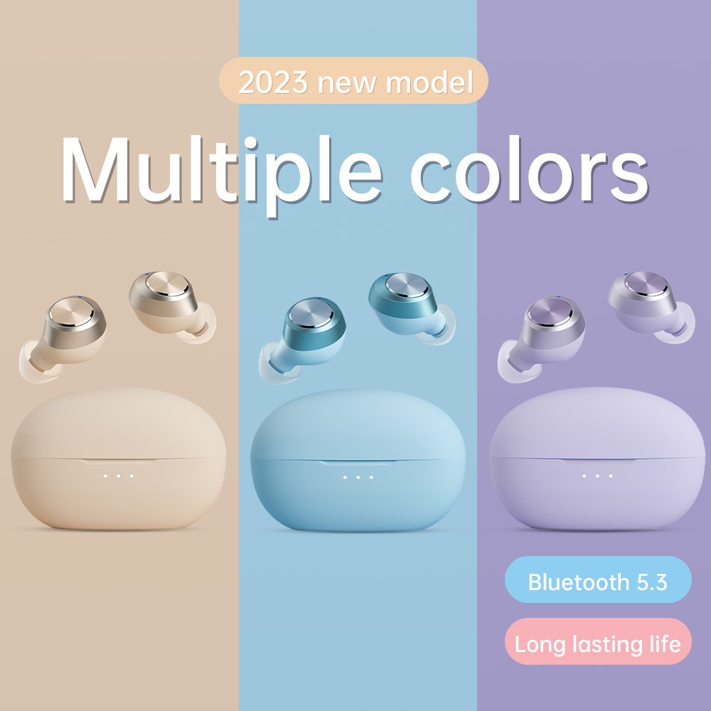 XY-13 Top Selling TWS Noise Cancelling Headphone HiFi Stereo Earbuds 26 Hour Wireless Earphone Bluetooth V5.3 Headphones