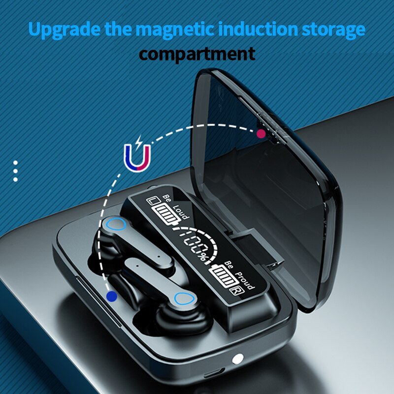 Dodoup M19 Bluetooth Headset Wireless Tws Gaming Support Noise-cancelling Touch In-ear Mini bluetooth earphones