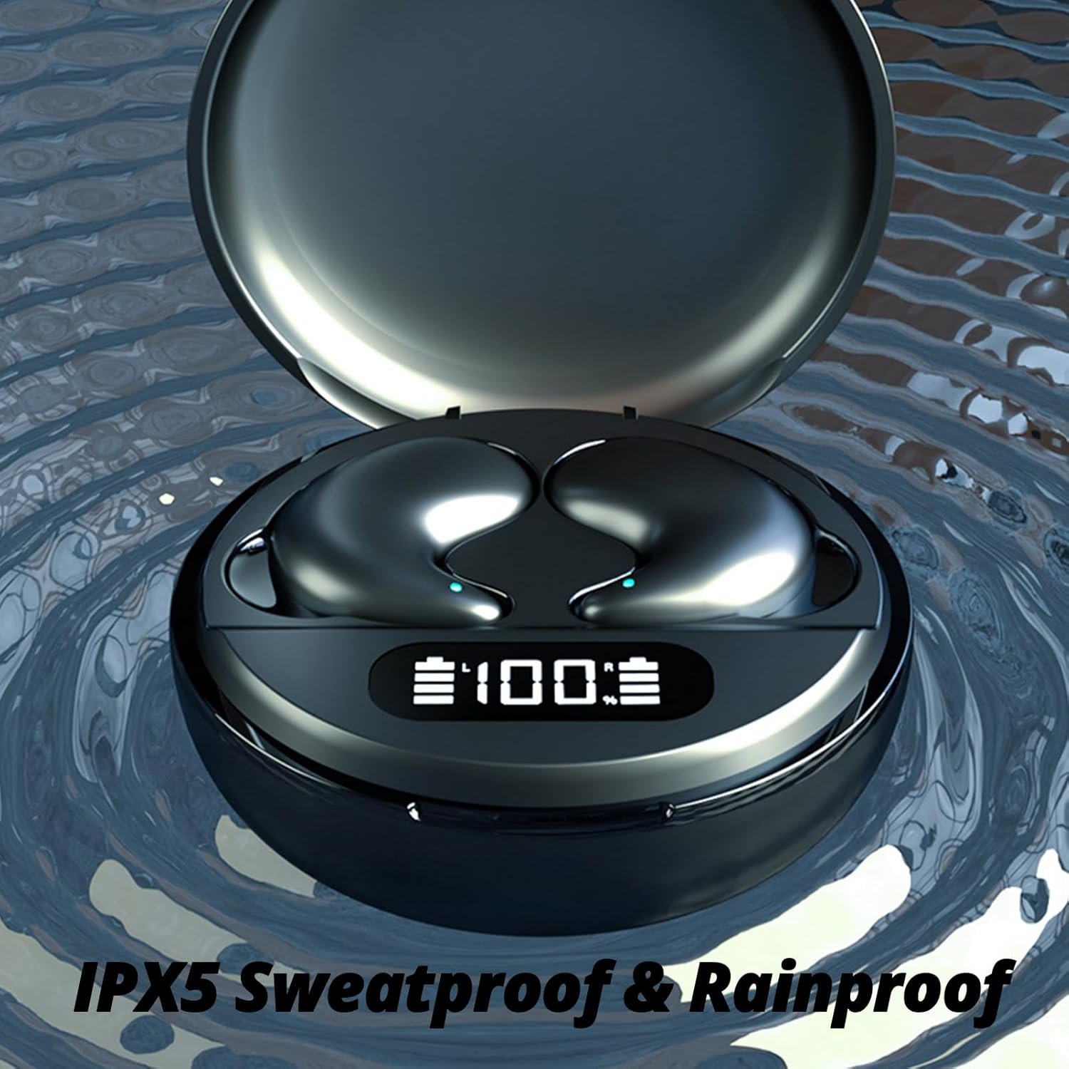 Apple Chipset Comfortable Sleep Mini Earbuds Clear Call Digital Display Battery True Wireless IPX5 Side Sleep Stereo Earbuds