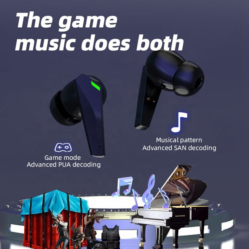 Noise Canceling Earphone P50 3D Surround Stereo Headset TWS Earbuds HiFi Bass Music Headsets In-ear Wireless Earbuds p50