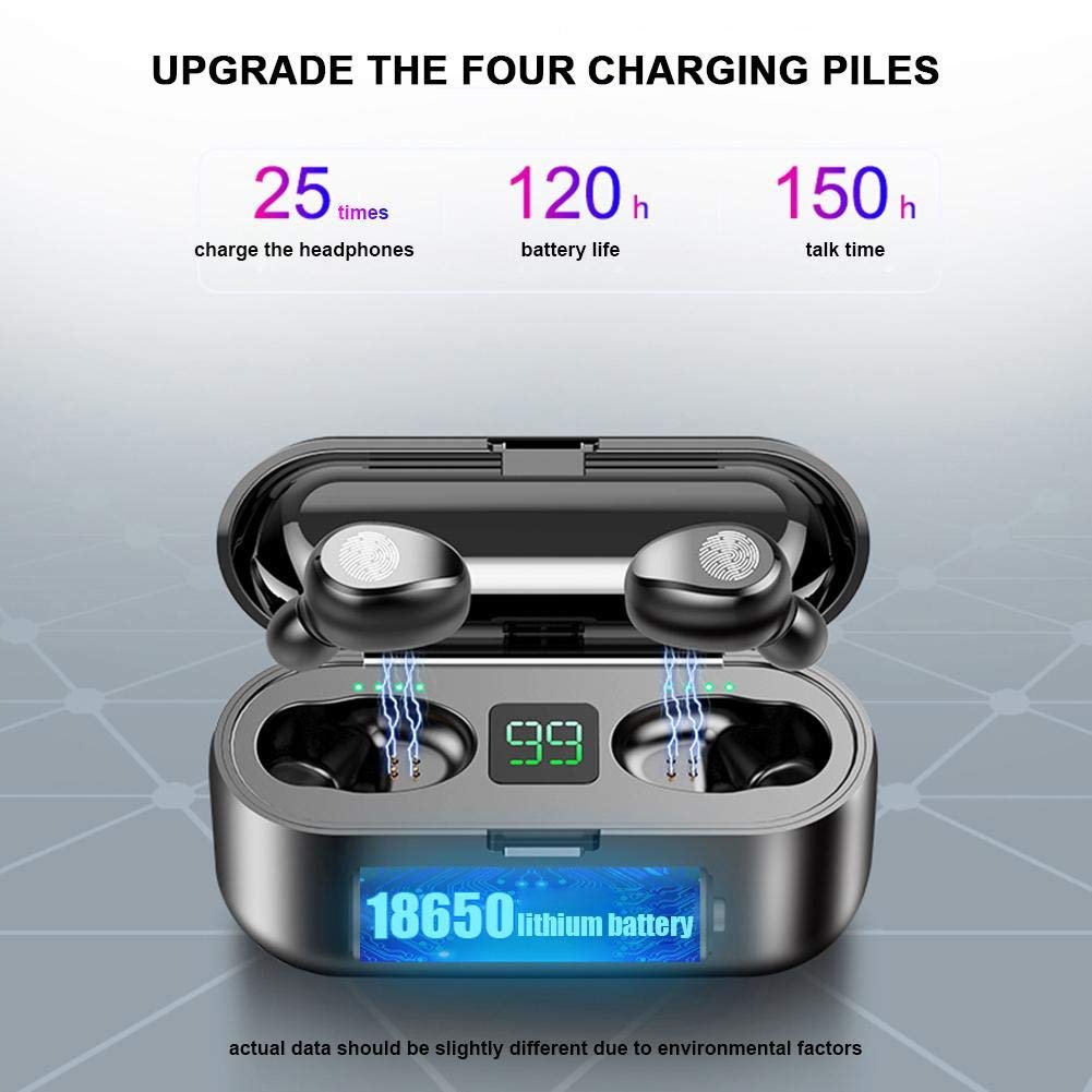Wholesale New F9 Earphones Mini Auriculares Audifonos 5.0 Headphone True Wireless F9 Tws Earbud