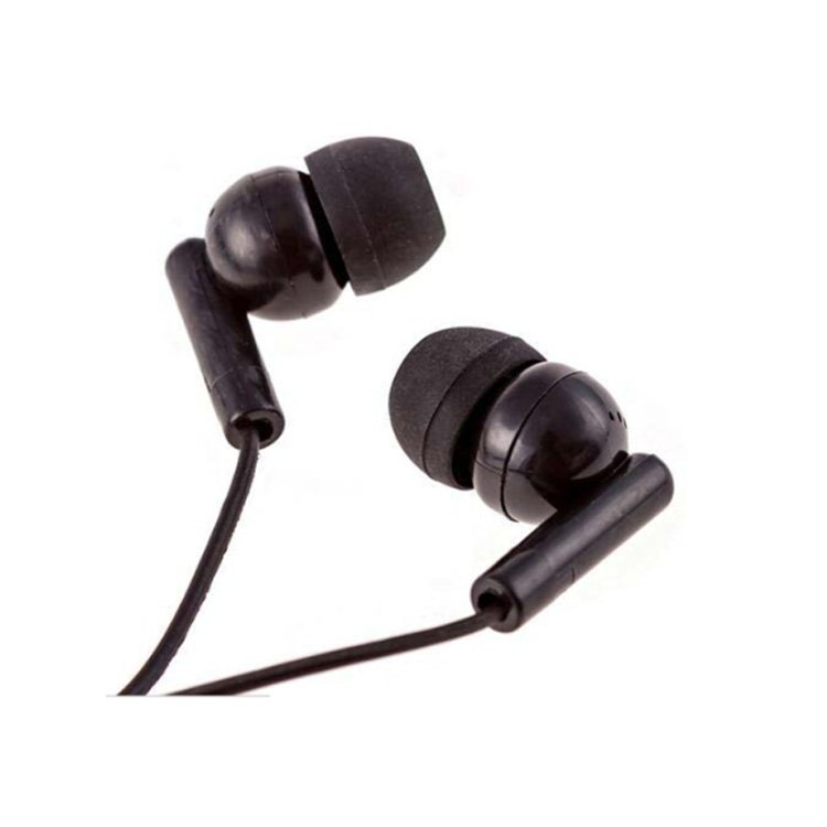 Vicsound Low price cheap disposable promotional Tour guide earphone earbud for Airline Aviation wired earphones disposable