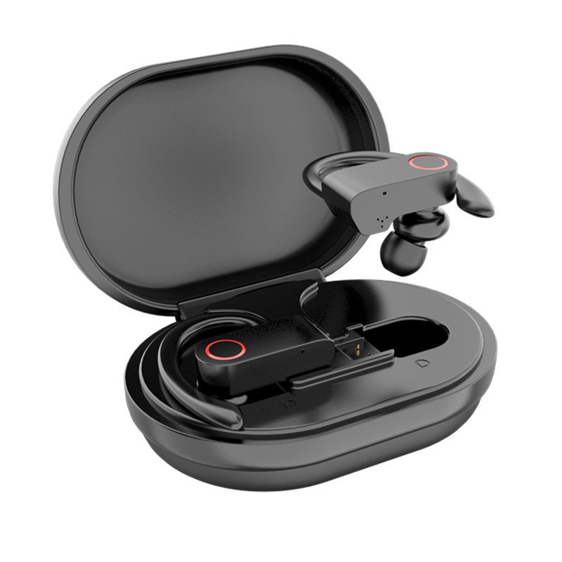 2023 new trending top seller A9 Noise Cancelling Bt 5.3 TWS Ear Hook Earphones A9 Pro with power bank for smart phones