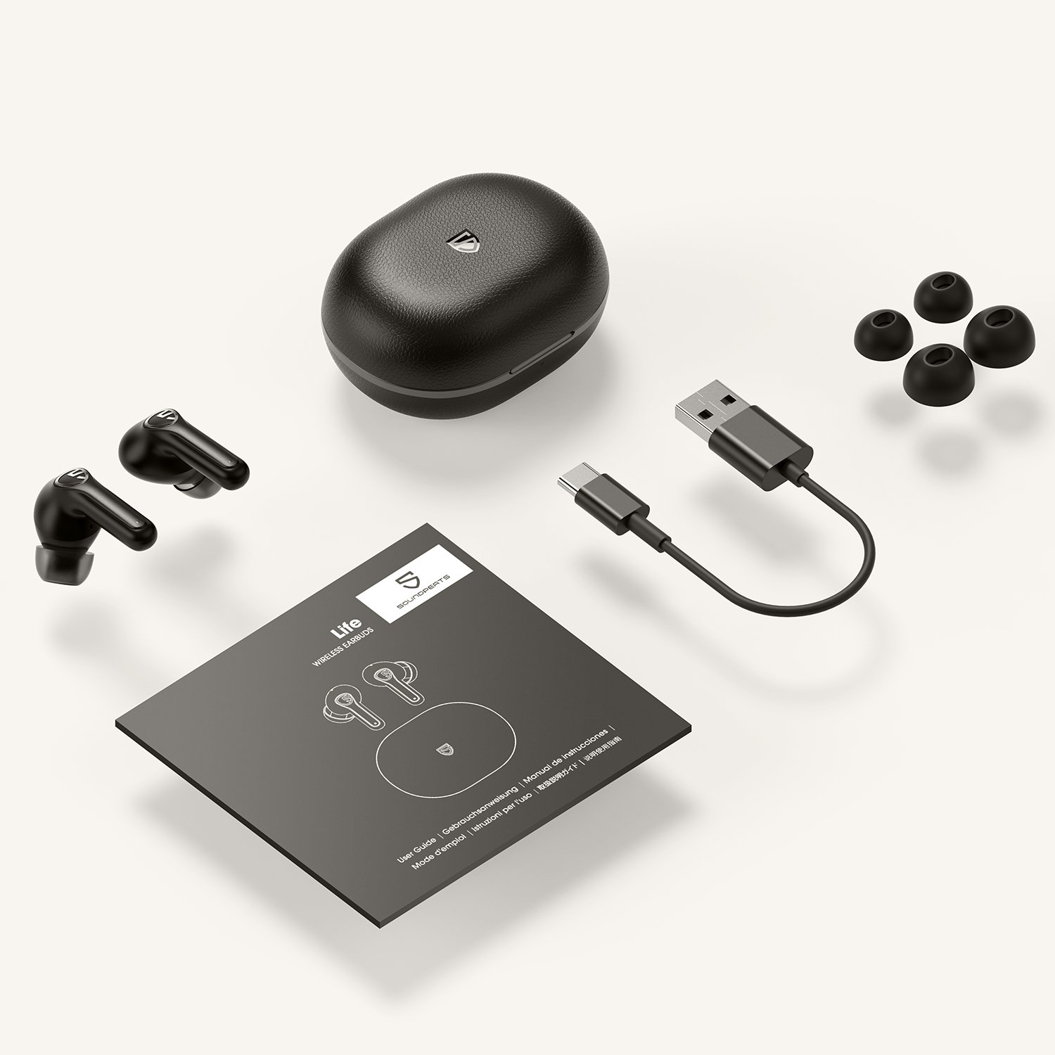 SOUNDPEATS Life 2023 wholesale products anc products active noise cancelling tws earphones & headphones AI clear calls earbuds