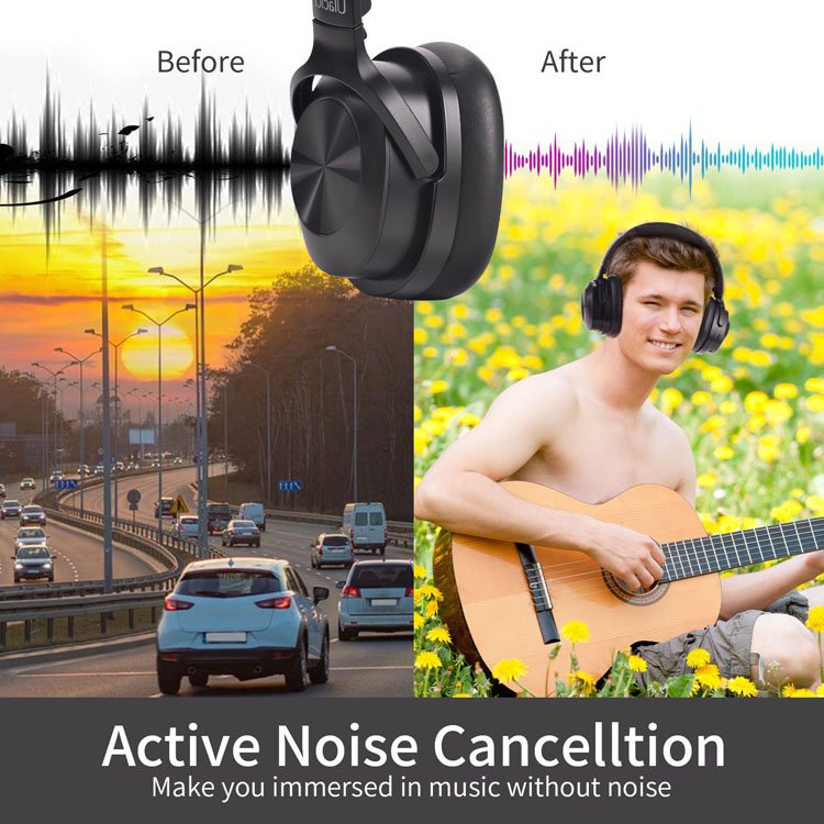 Wireless Blue tooth Headphones With Microphone Noise Canceling TWS Earphones Gaming