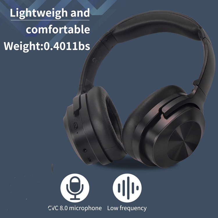 Wireless Blue tooth Headphones With Microphone Noise Canceling TWS Earphones Gaming