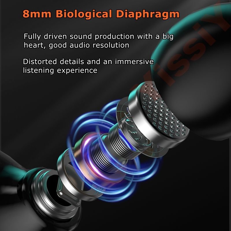 New Custom Whole Price Bt 5.3 DX-08 Cyberpunk Tws Noise Cancelling Low Delay Wireless Earbuds Gaming In-ear Earphone Headphone