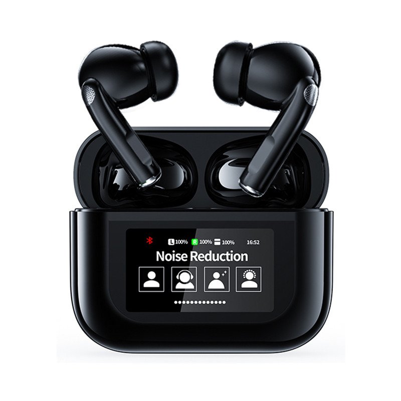 Lonvel YW07 Wireless Earphones LCD Touch Screen Headphones Gaming Headset with ENC ANC Microphone Waterproof fone de ouvido