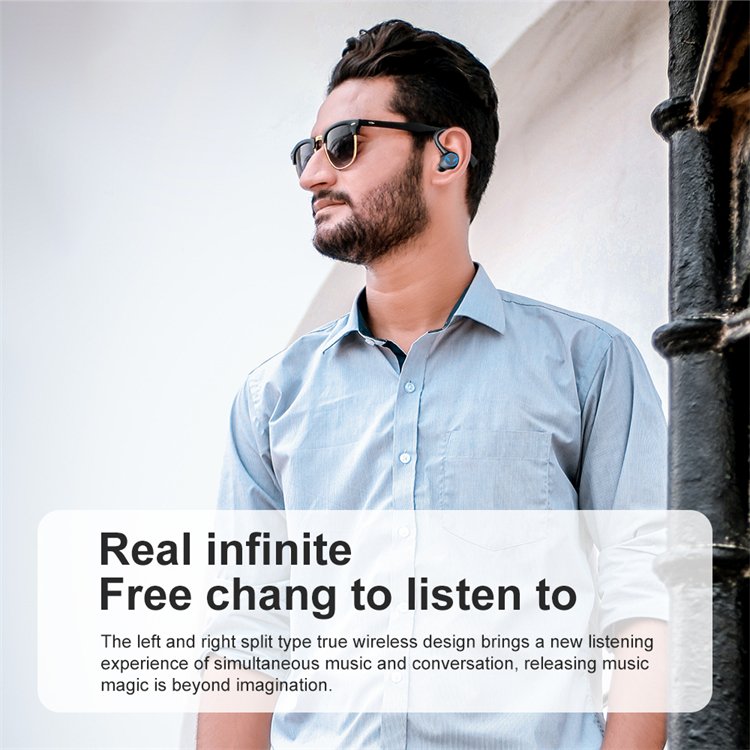 Wholesale hot selling cheap price Wireless BT Control Smart Earphones IPX7 Waterproof Sport Earphones