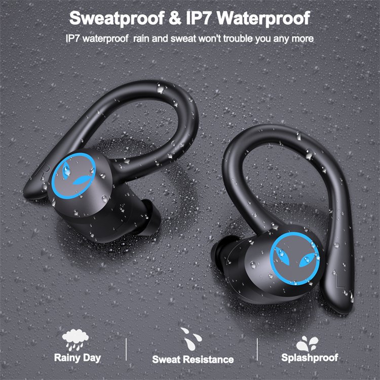 Wholesale hot selling cheap price Wireless BT Control Smart Earphones IPX7 Waterproof Sport Earphones