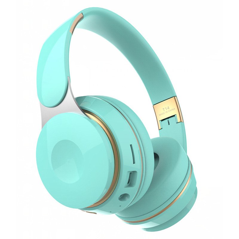 2024 new arrival Hot Selling Outdoor Sports Headset Wireless Noise Cancelling T14 Foldable Gaming Earphone Headphones