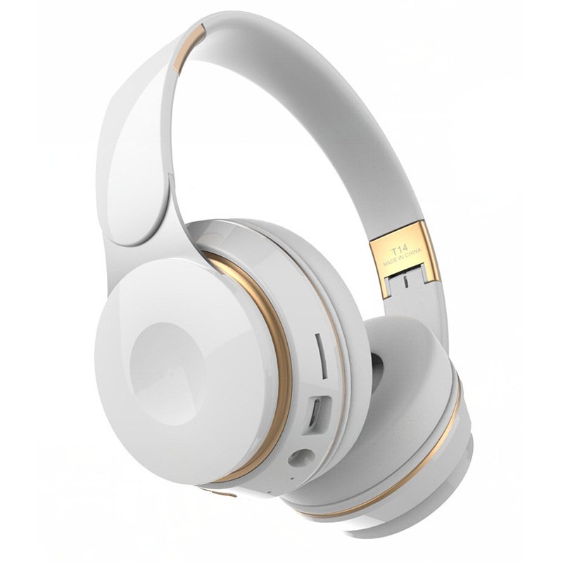 2024 new arrival Hot Selling Outdoor Sports Headset Wireless Noise Cancelling T14 Foldable Gaming Earphone Headphones