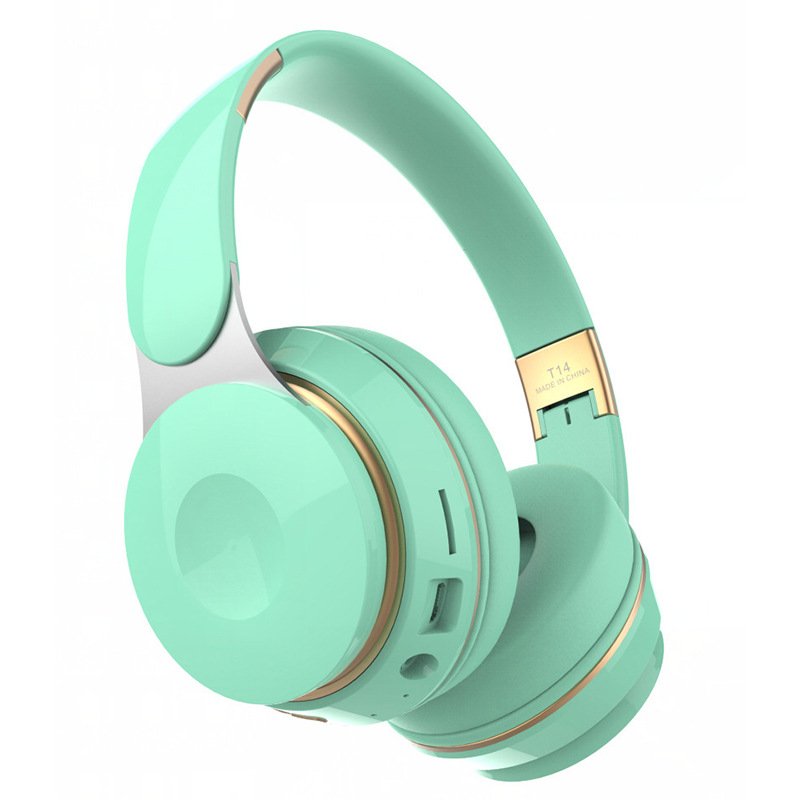 2024 new arrival Hot Selling Outdoor Sports Headset Wireless Noise Cancelling T14 Foldable Gaming Earphone Headphones