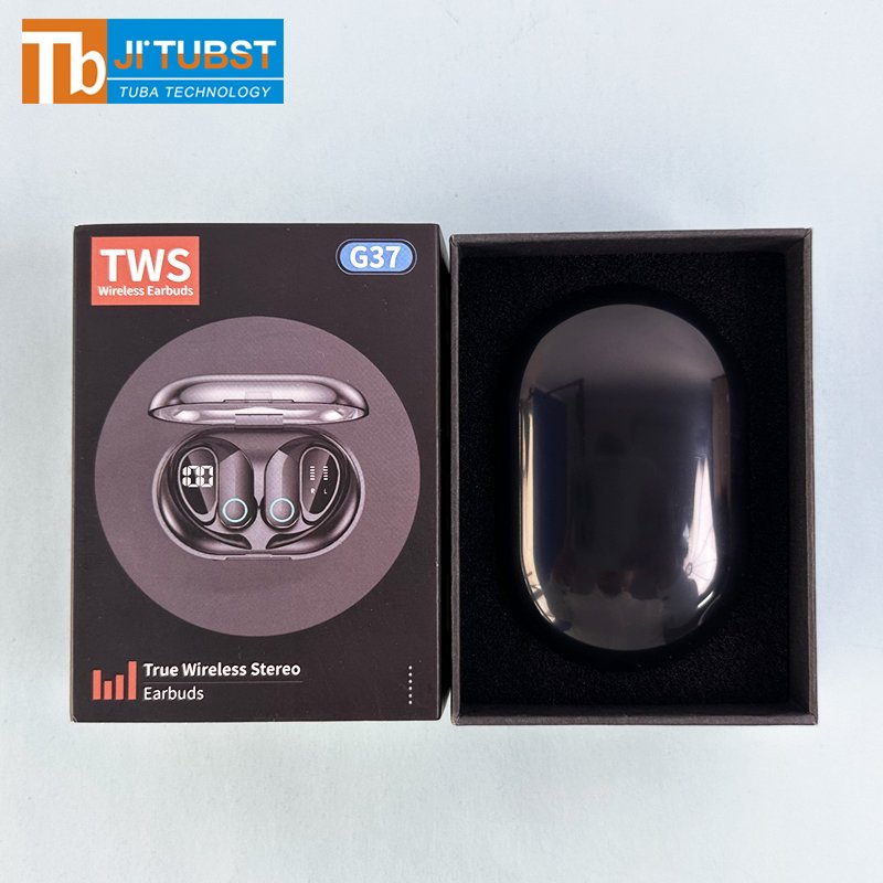 HiFi Stereo Music Wireless Headphones Noise Cancelling ear-hook HiFi Stereo sport earbuds G37 TWS
